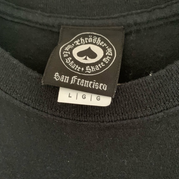 THRASHER MENS SHIRT - Picture 2 of 2